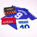 GOLBOX® - Retrô nome & número de jogador