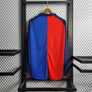 Camisa Barcelona Edição Comemorativa 100 Anos - Versão Retrô Manga Comprida