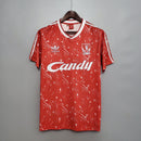 Camisa Liverpool Titular 89/91 - Versão Retrô