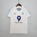 Camisa Olympique de Marseille Titular 02/03 - Versão Retrô
