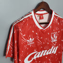 Camisa Liverpool Titular 89/91 - Versão Retrô