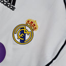Camisa Real Madrid Titular 06/07 - Versão Retrô Manga Comprida