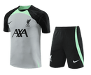 Kit De Treino Liverpool 23/24 Cinza