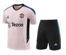 Kit De Treino Manchester United 23/24 Rosa