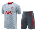 Kit De Treino Liverpool 23/24 Cinza